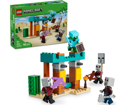 Klocki LEGO® LEGO Minecraft 21267 Pustynny patrol złosadników